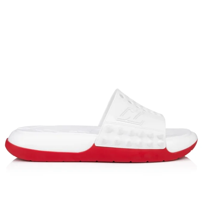 Take It Easy – Pantoletten – Gummi – Weiß – Herren Take It Easy – Pantoletten – Gummi – Weiß – Herren