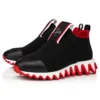 Tiketa Run – Sneaker – Kalbsleder und Neopren – Schwarz – Damen Tiketa Run – Sneaker – Kalbsleder und Neopren – Schwarz – Damen