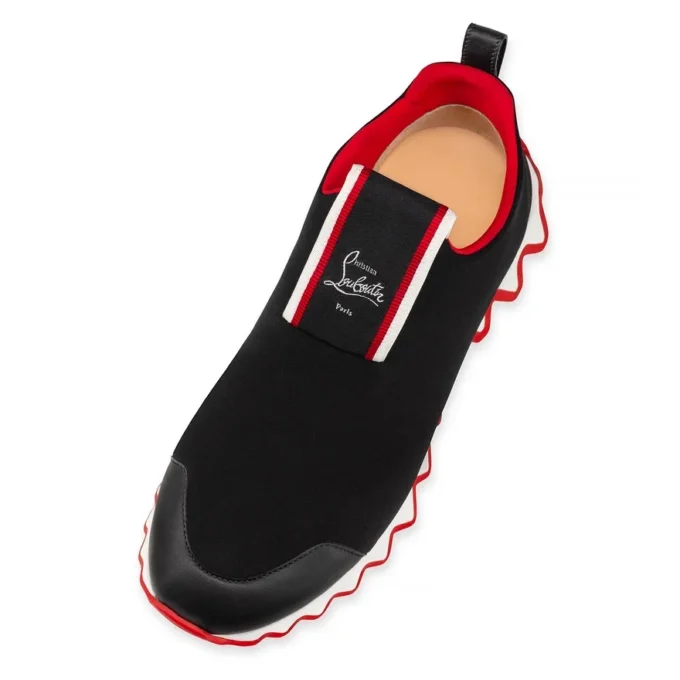 Tiketa Run – Sneaker – Kalbsleder und Neopren – Schwarz – Damen Tiketa Run – Sneaker – Kalbsleder und Neopren – Schwarz – Damen