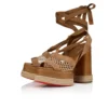 Toledissima – 130 mm Espadrilles – Mesh und gewachstes Kalbsleder – Lionne – Damen Toledissima – 130 mm Espadrilles – Mesh und gewachstes Kalbsleder – Lionne – Damen