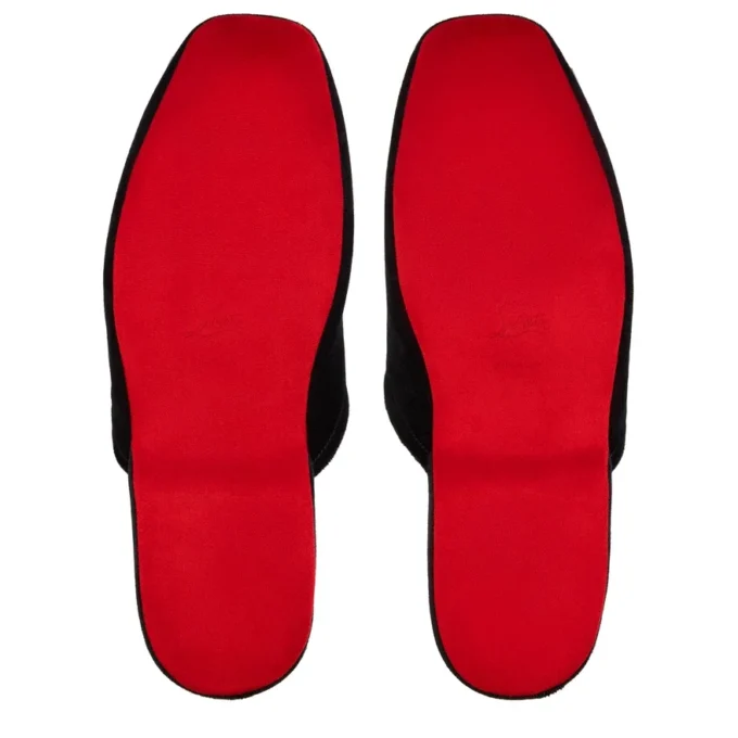 Tonton Dede – Slipper – Samt – Schwarz – Herren Tonton Dede – Slipper – Samt – Schwarz – Herren