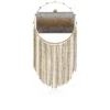 Trapeze – Clutch – Wildleder und Strass – Mehrfarbig Trapeze – Clutch – Wildleder und Strass – Mehrfarbig