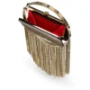 Trapeze – Clutch – Wildleder und Strass – Mehrfarbig Trapeze – Clutch – Wildleder und Strass – Mehrfarbig