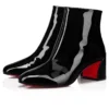 Turela – 55-mm-Stiefel – Lackkalbsleder – Schwarz – Damen Turela – 55-mm-Stiefel – Lackkalbsleder – Schwarz – Damen