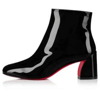 Turela – 55-mm-Stiefel – Lackkalbsleder – Schwarz – Damen