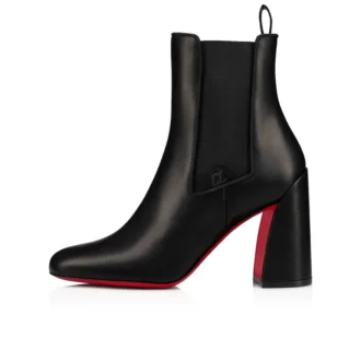 Turelastic – 84 mm niedrige Stiefel – Kalbsleder – Schwarz – Damen