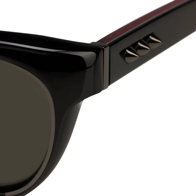 Unsere Georges Lb0006 – Sonnenbrille – Acetat – Glänzendes Schwarz Unsere Georges Lb0006 – Sonnenbrille – Acetat – Glänzendes Schwarz