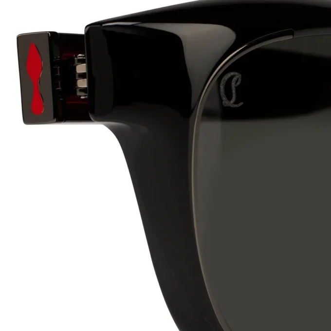 Unsere Georges Lb0006 – Sonnenbrille – Acetat – Glänzendes Schwarz Unsere Georges Lb0006 – Sonnenbrille – Acetat – Glänzendes Schwarz