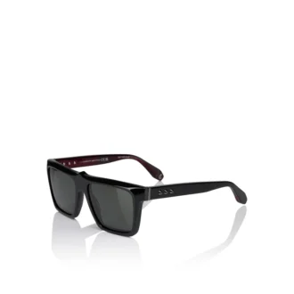 Unsere Georges Lb0014 – Sonnenbrille – Acetat – Glänzendes Schwarz