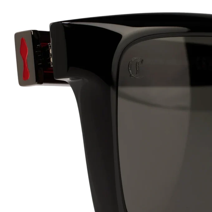 Unsere Georges Lb0014 – Sonnenbrille – Acetat – Glänzendes Schwarz Unsere Georges Lb0014 – Sonnenbrille – Acetat – Glänzendes Schwarz