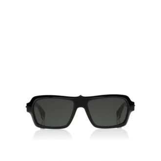 Unsere Georges Lb0027 – Sonnenbrille – Acetat – Glänzendes Schwarz