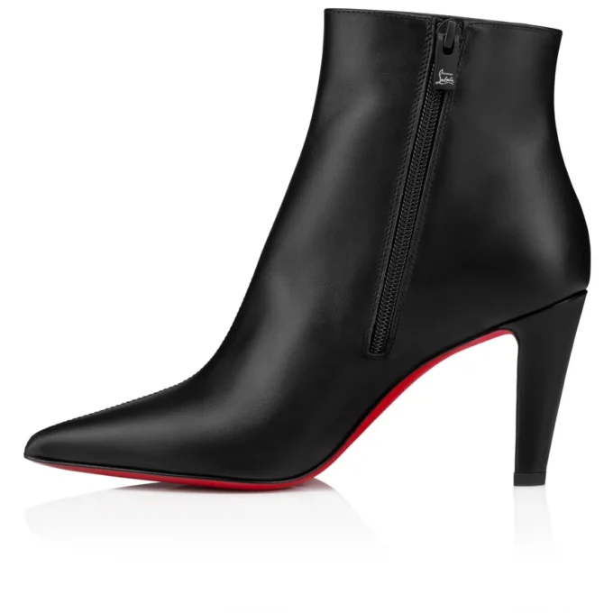 Vibella Booty – 85 mm niedrige Stiefel – Kalbsleder – Schwarz – Damen Vibella Booty – 85 mm niedrige Stiefel – Kalbsleder – Schwarz – Damen