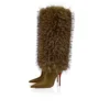 Yangzee – 100-mm-Stiefel – Kalbsleder – Bronzo – Damen Yangzee – 100-mm-Stiefel – Kalbsleder – Bronzo – Damen