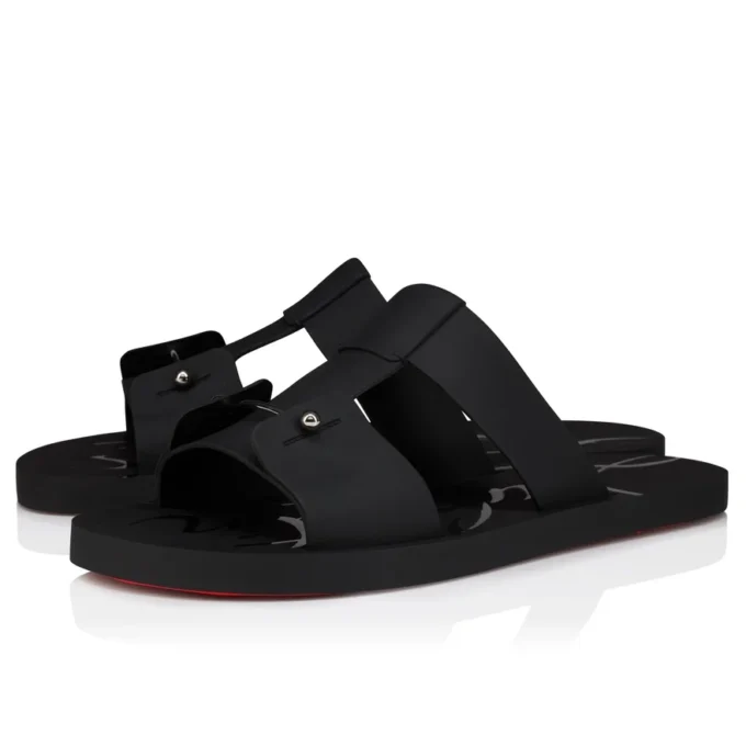 Zakouski – Pantoletten – Gummi – Schwarz – Herren Zakouski – Pantoletten – Gummi – Schwarz – Herren