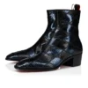 Ziggissimo Forever – Stiefel – Patchwork-Wasserschlangenleder – Schwarz – Herren Ziggissimo Forever – Stiefel – Patchwork-Wasserschlangenleder – Schwarz – Herren
