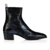 Ziggissimo Forever – Stiefel – Patchwork-Wasserschlangenleder – Schwarz – Herren Ziggissimo Forever – Stiefel – Patchwork-Wasserschlangenleder – Schwarz – Herren